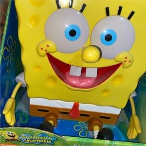 NIB SpongeBob square pants talking cookie jar